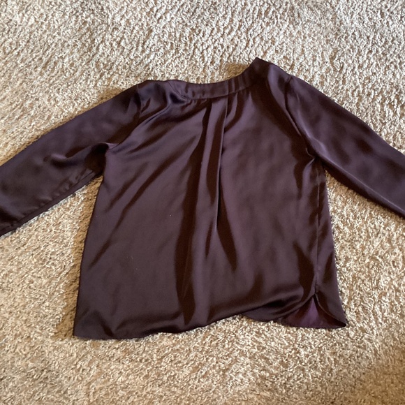 Apt 9 blouse size PS purple with rhinestone trim - Picture 3 of 3